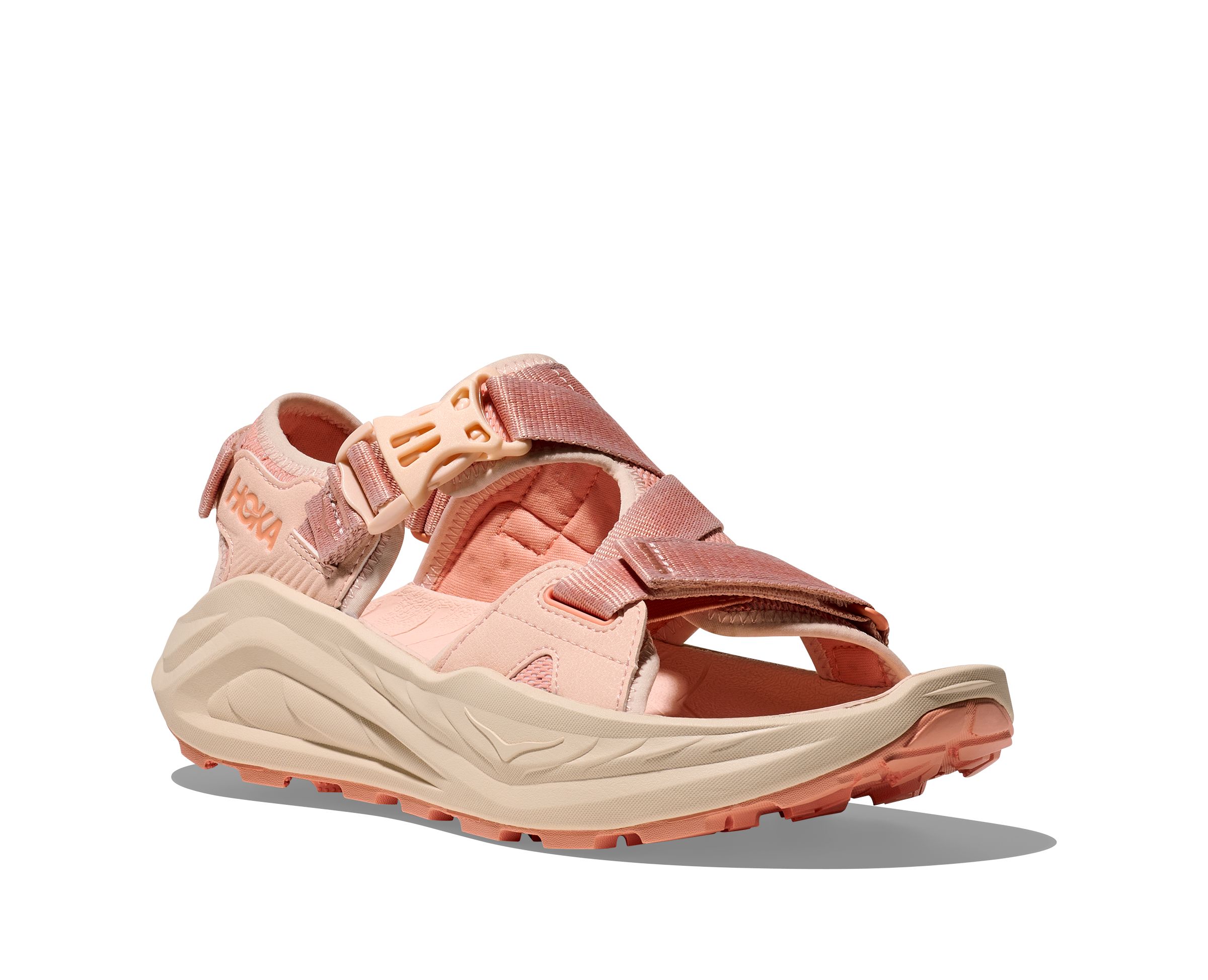 HOKA Women's Infiniti Hike TC Sandals Front_Angled_Right