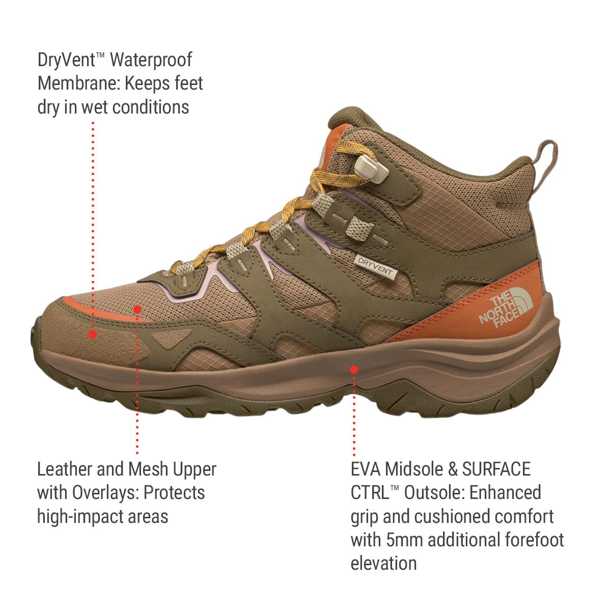 The North Face Women's Hedgehog 3 Mid Hiking Boots