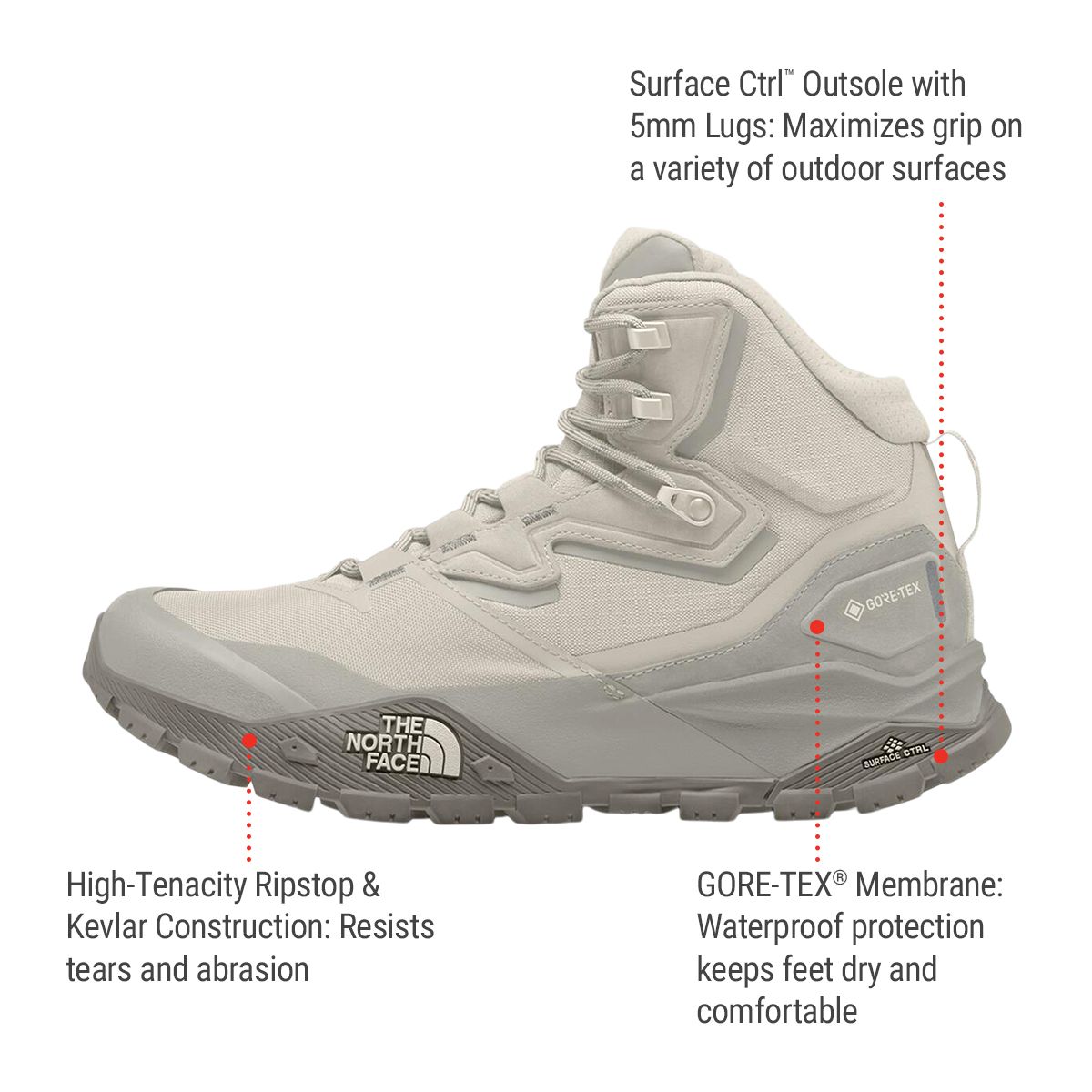 The North Face Women's Offtrail LT Mid GORE-TEX Shoes