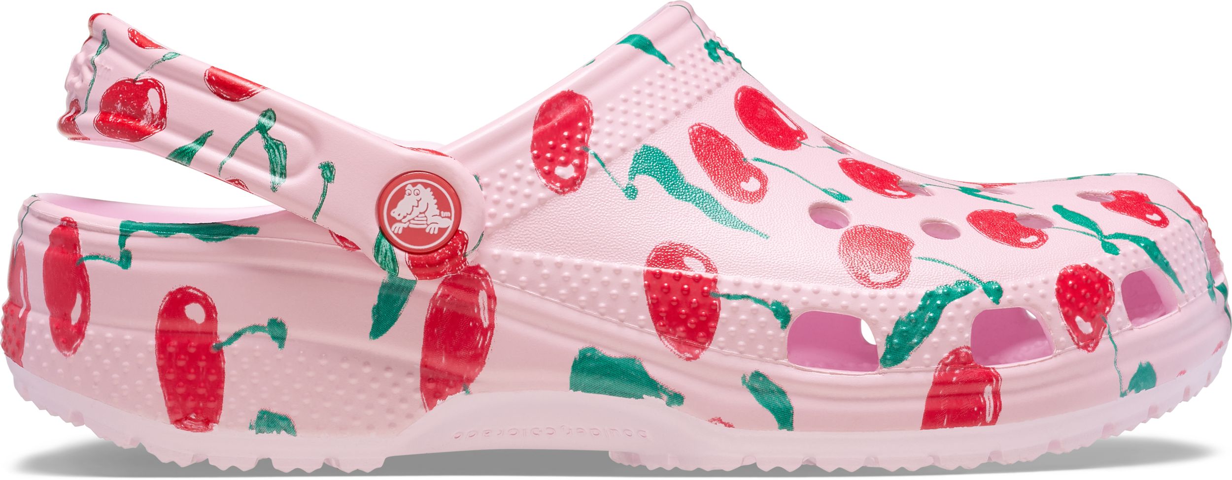 Crocs Women's Classic Fruit Print Clog Sandals