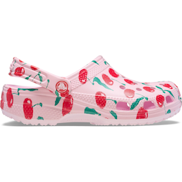 Crocs Women's Classic Fruit Print Clog Sandals