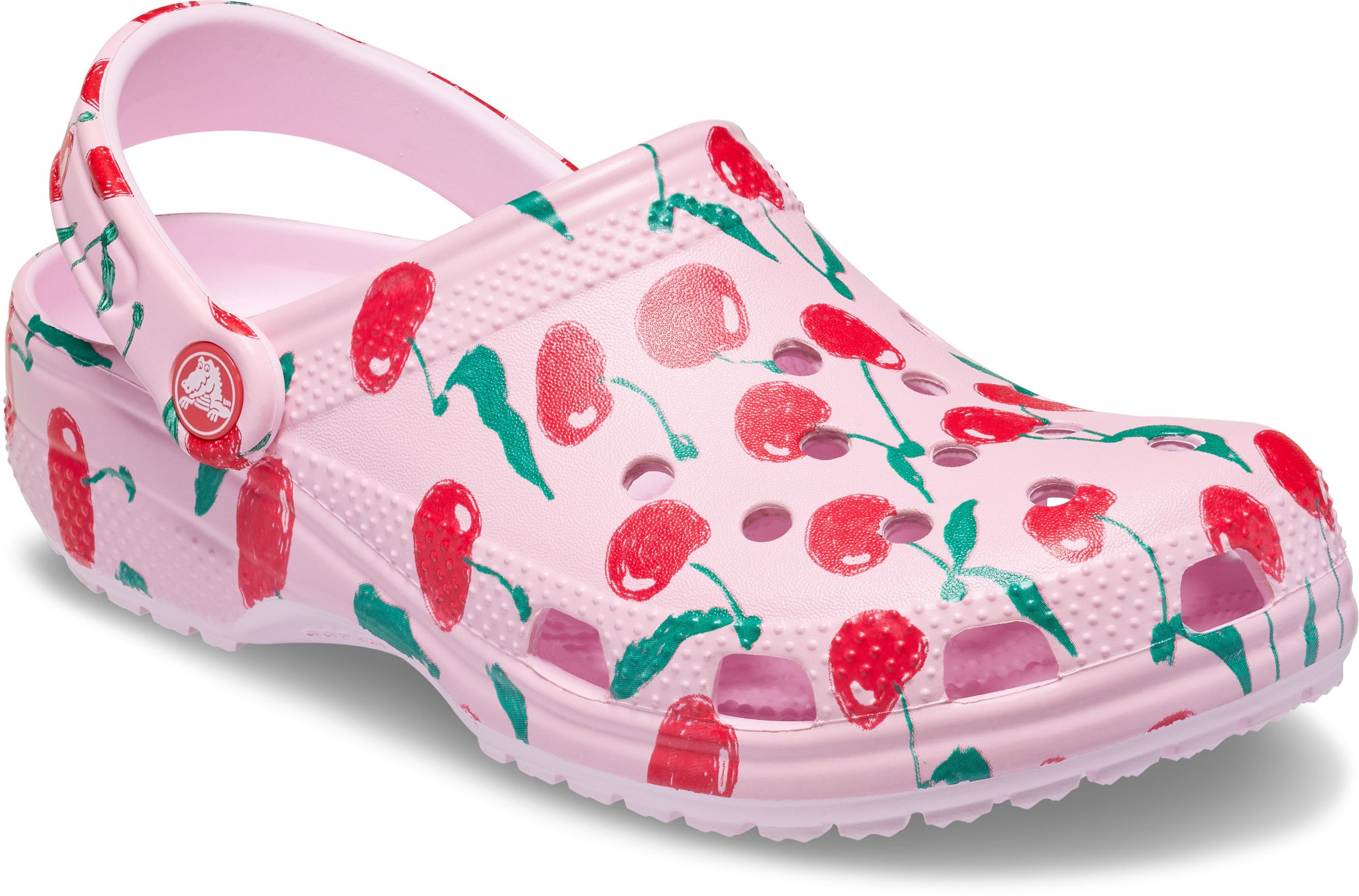Crocs Women's Classic Fruit Print Clog Sandals