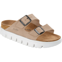 Birkenstock Women's Arizona Chunky Suede Sandals Front_Three_Fourths_Angled_Right