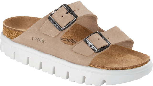 Birkenstock Women's Arizona Chunky Suede Sandals