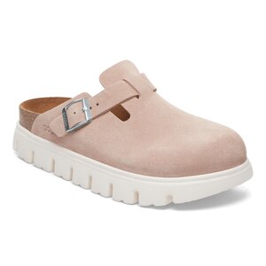 Birkenstock Unisex Chunky Suede Leather Platform Clog
