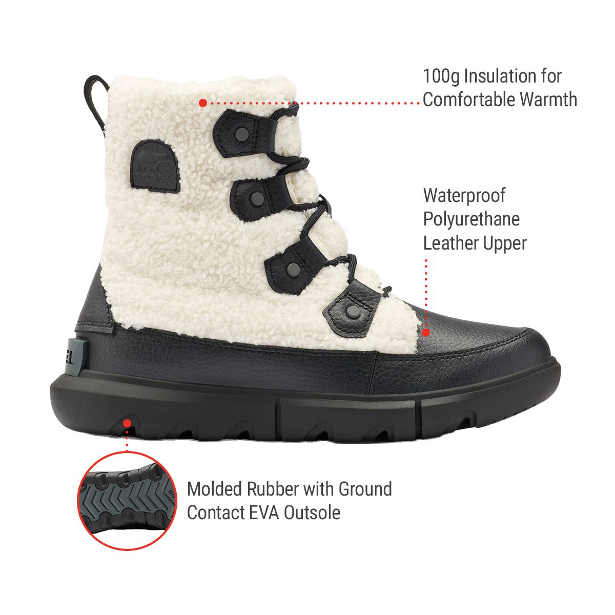 Sorel Women's Explorer™ II Joan Cozy Winter Boots