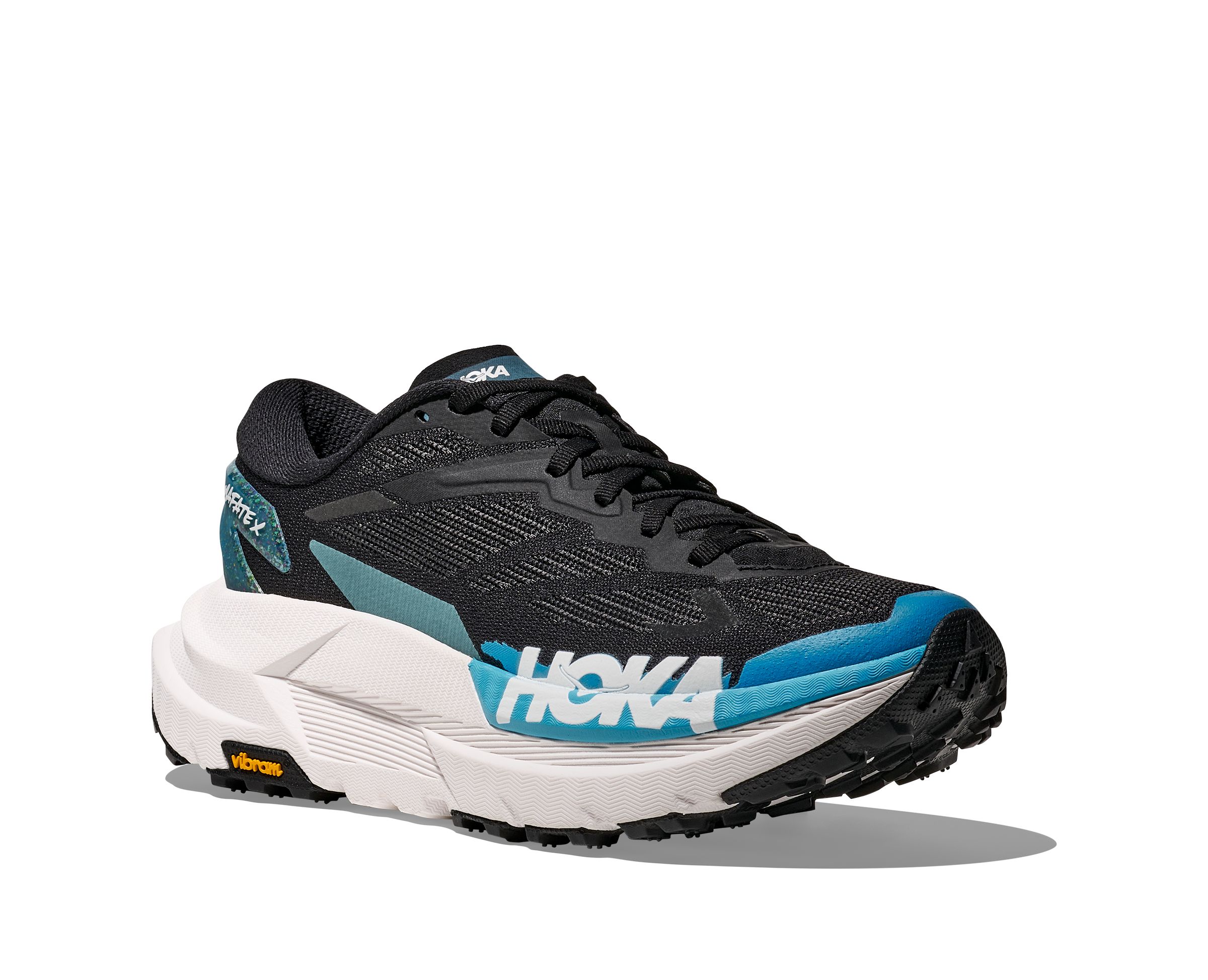 HOKA Women's Mafate X Trail Running Shoes with Vibram Megagrip Outsole