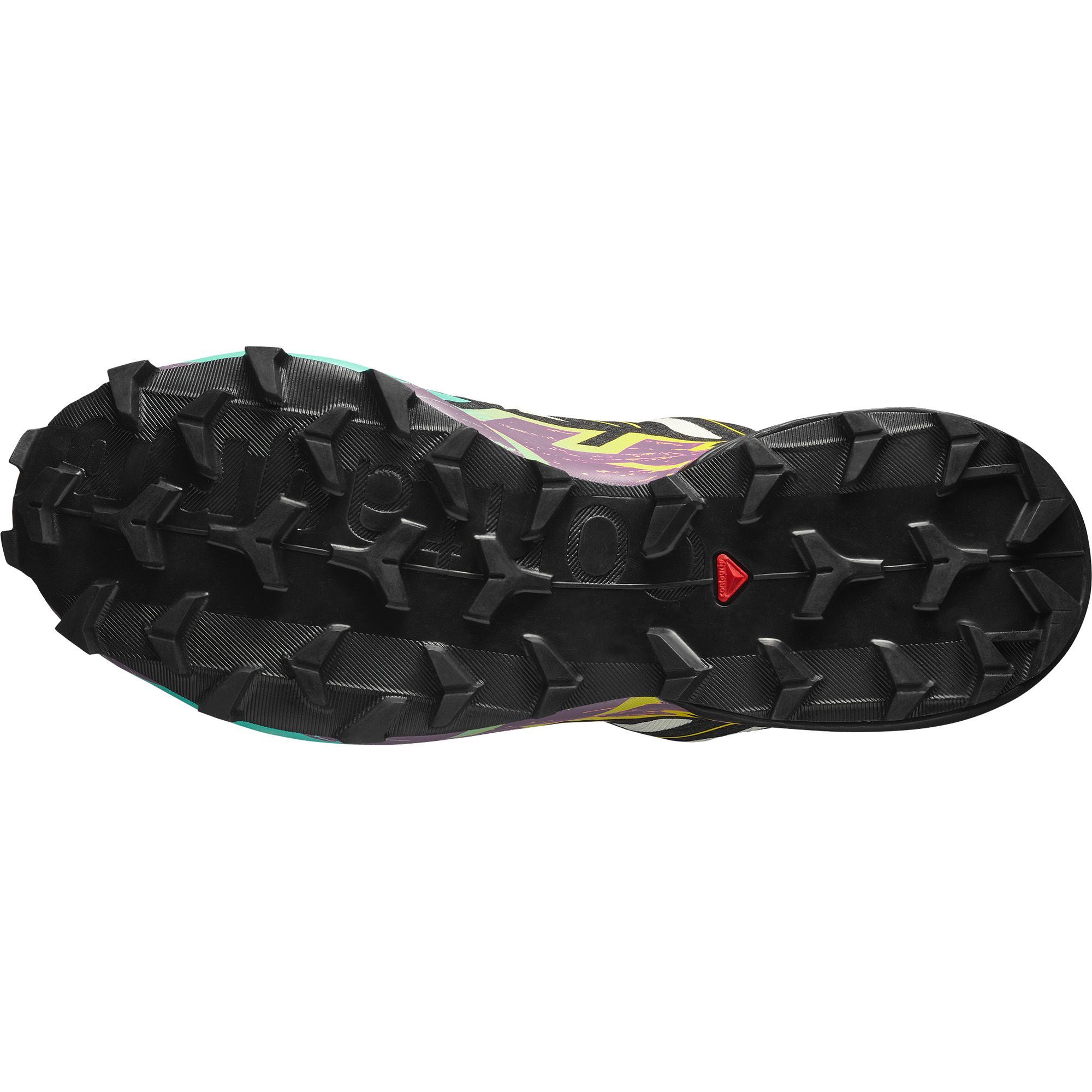 Salomon Women's Speedcross 6 GORE-TEX Trail Running Shoes Bottom_Flat