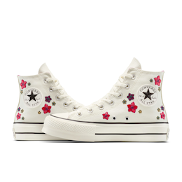 Converse Women's Chuck Taylor All Star Hi Lift Floral Platform Sneakers