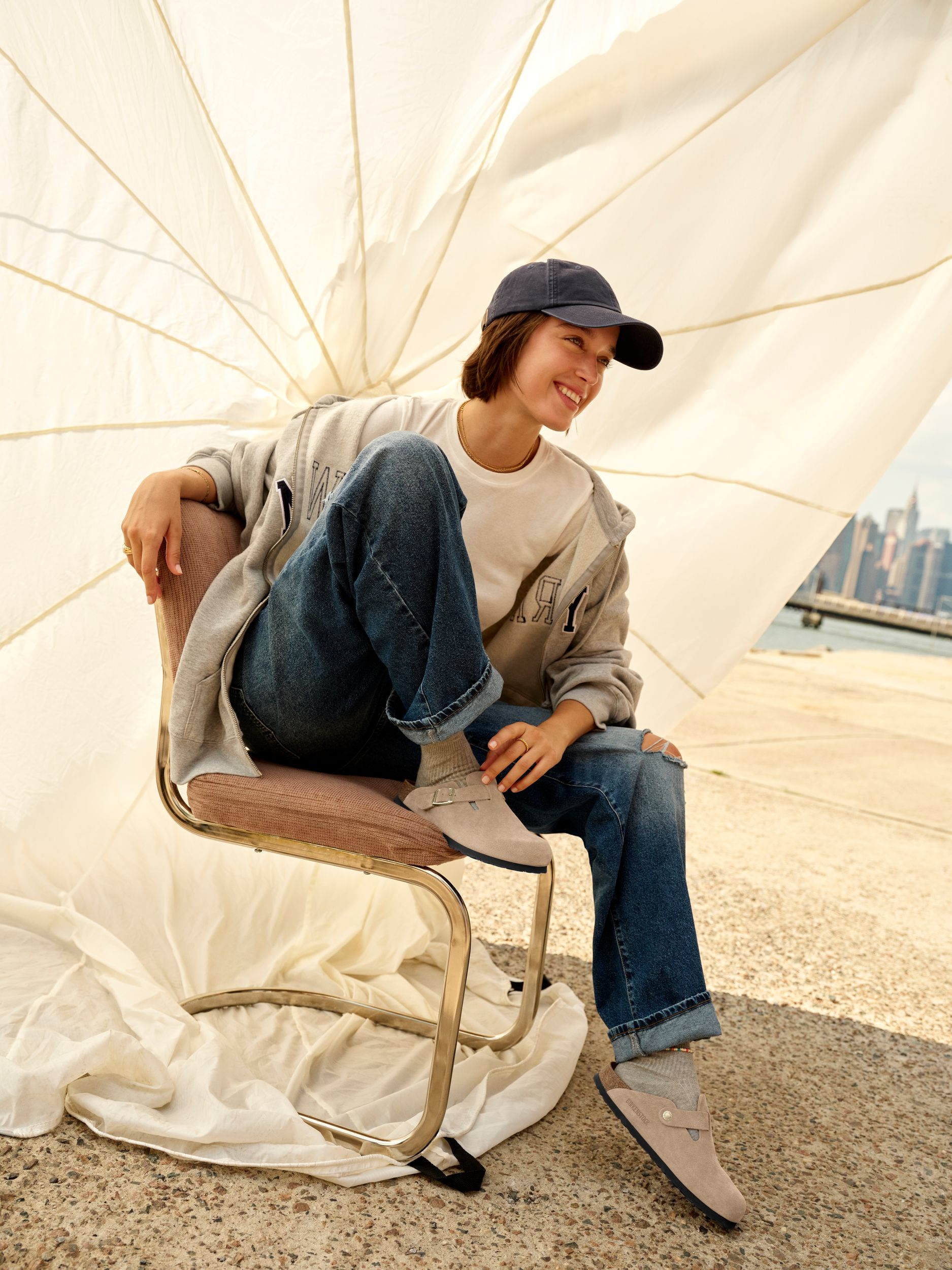 Birkenstock Unisex Boston Suede Clogs