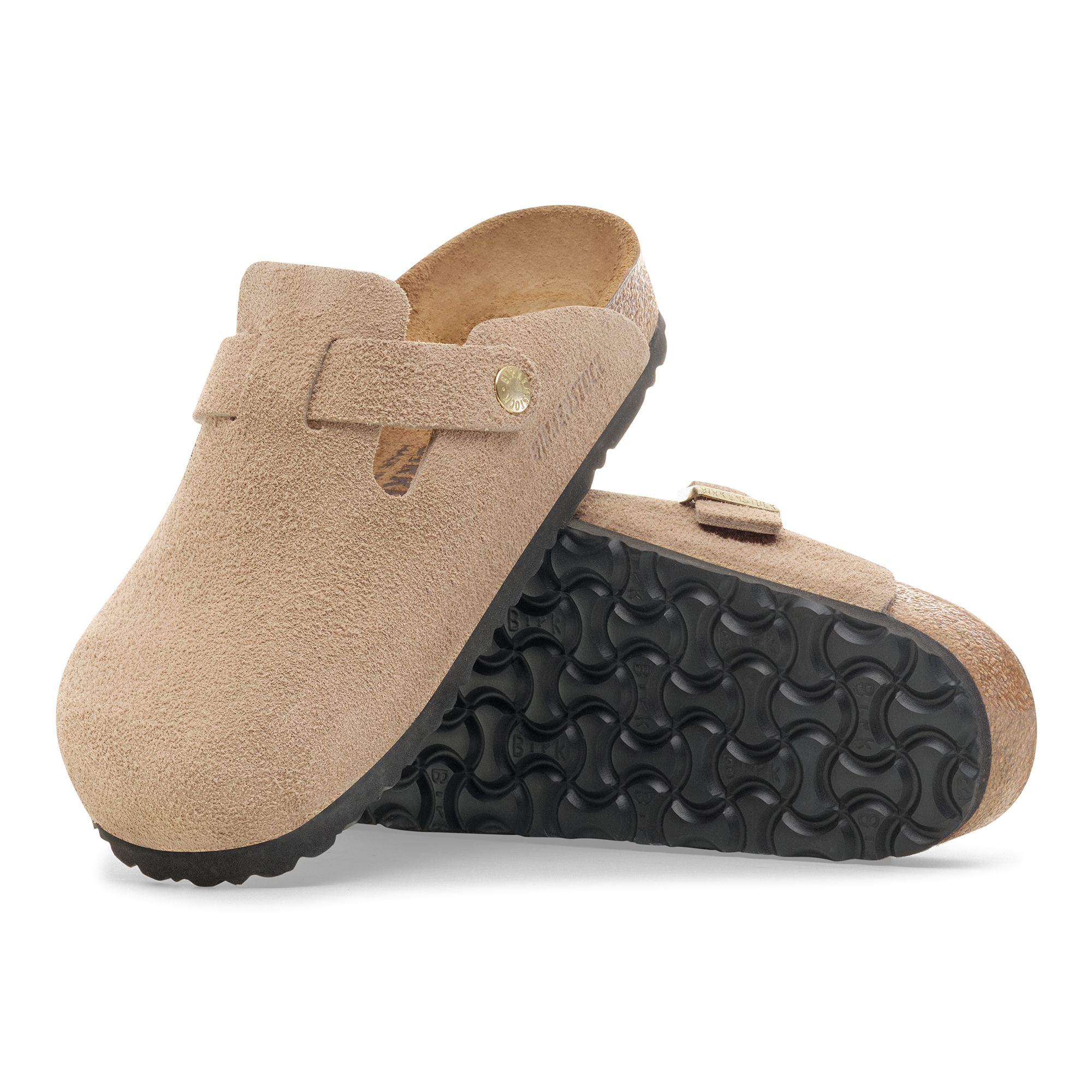 Birkenstock Unisex Boston Suede Clogs