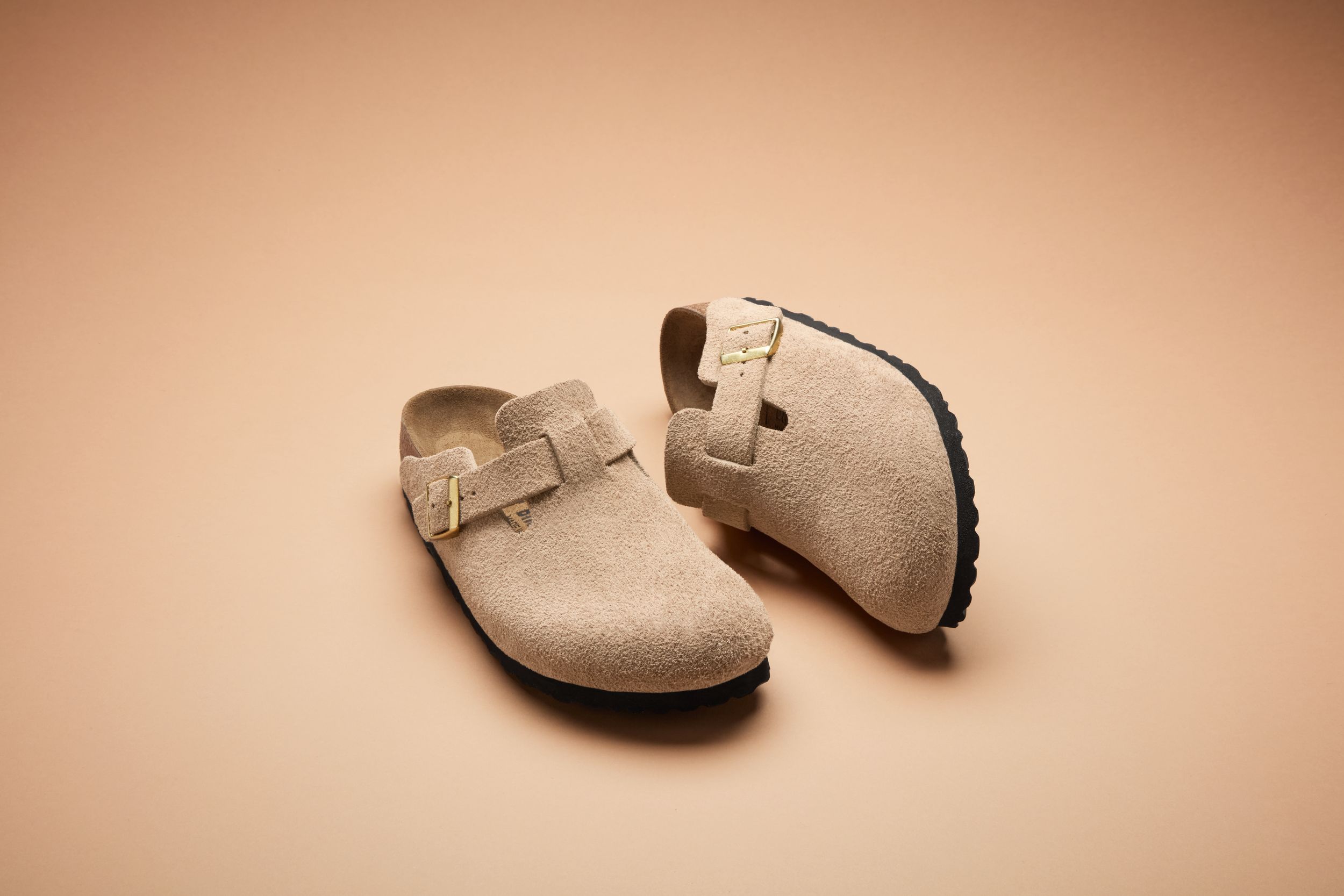 Birkenstock Unisex Boston Suede Clogs
