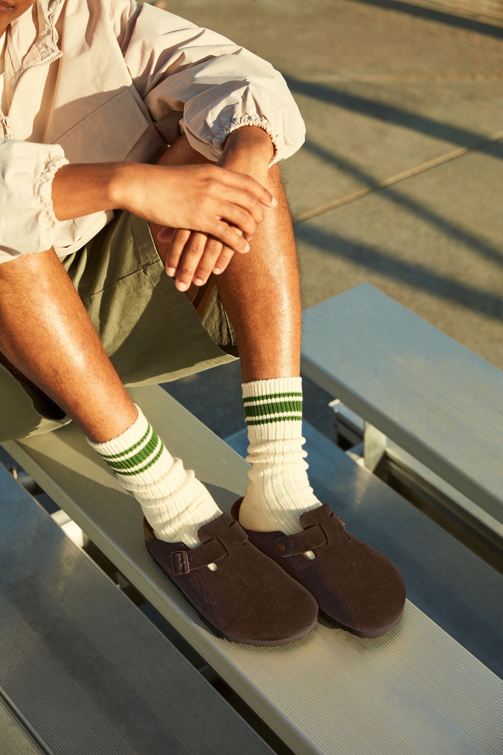 Birkenstock Unisex Boston Suede Clogs