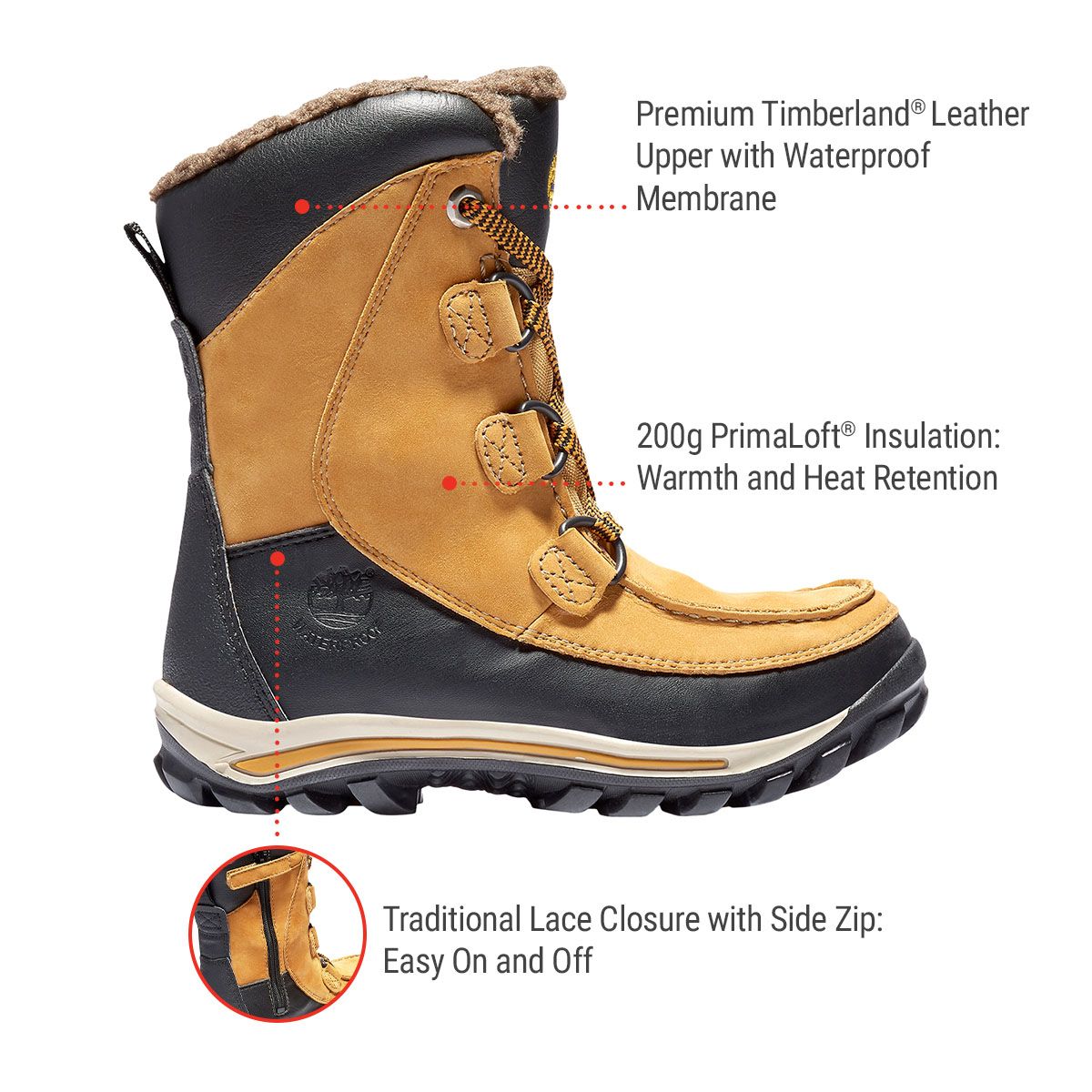 Timberland Kids' Chillberg RR Winter Boots
