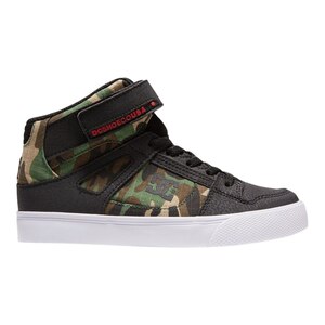 DC Kids' Pure EV High-Top Slip On Skate Shoes
