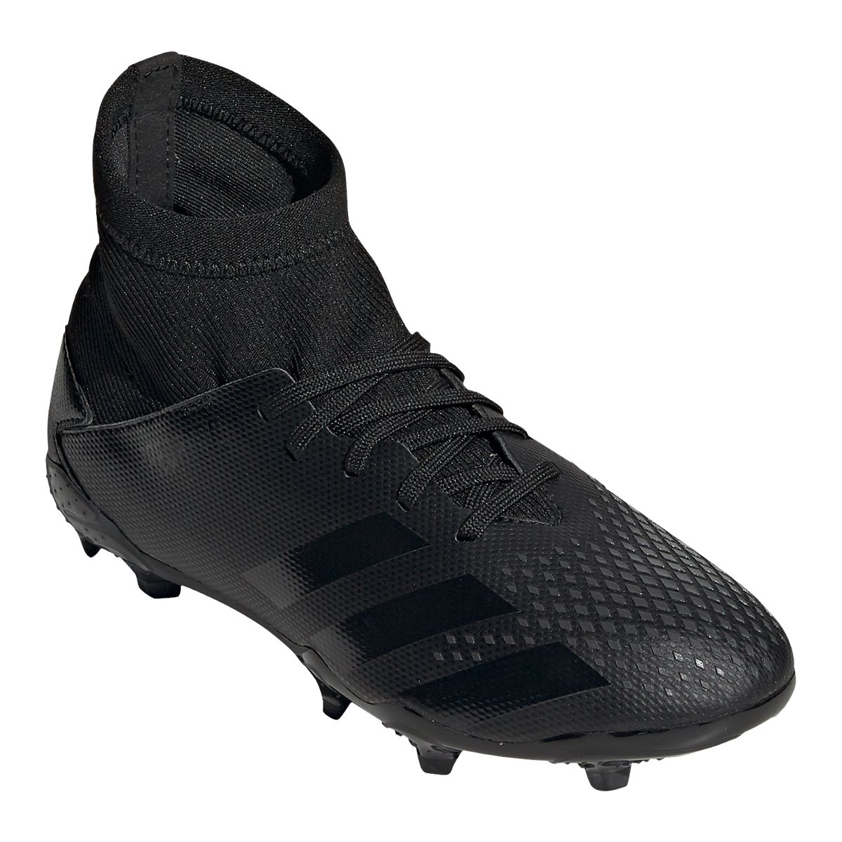 adidas Kids' Grade School Predator 20.3 Darkmotion Soccer Shoes/Cleats, Boys'/Girls', Outdoor