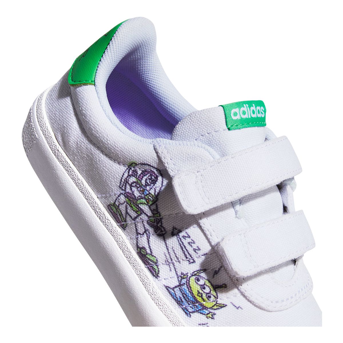 adidas Kids' Pre-School Vulc Raid3R Buzz Shoes, Boys, Skate, Sneakers, Velcro