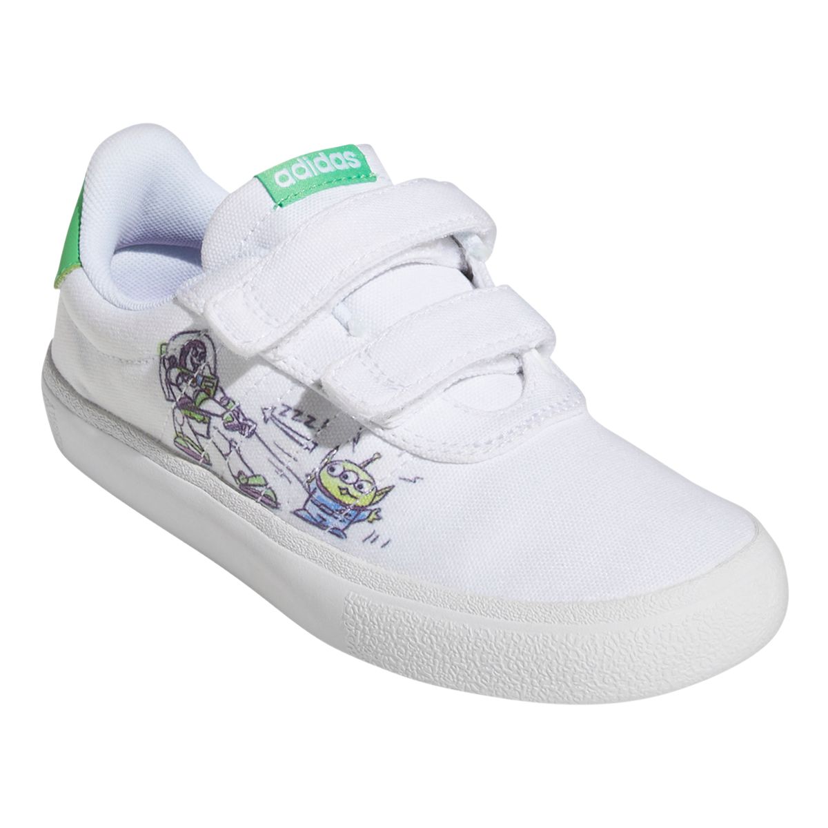 adidas Kids' Pre-School Vulc Raid3R Buzz Shoes, Boys, Skate, Sneakers, Velcro