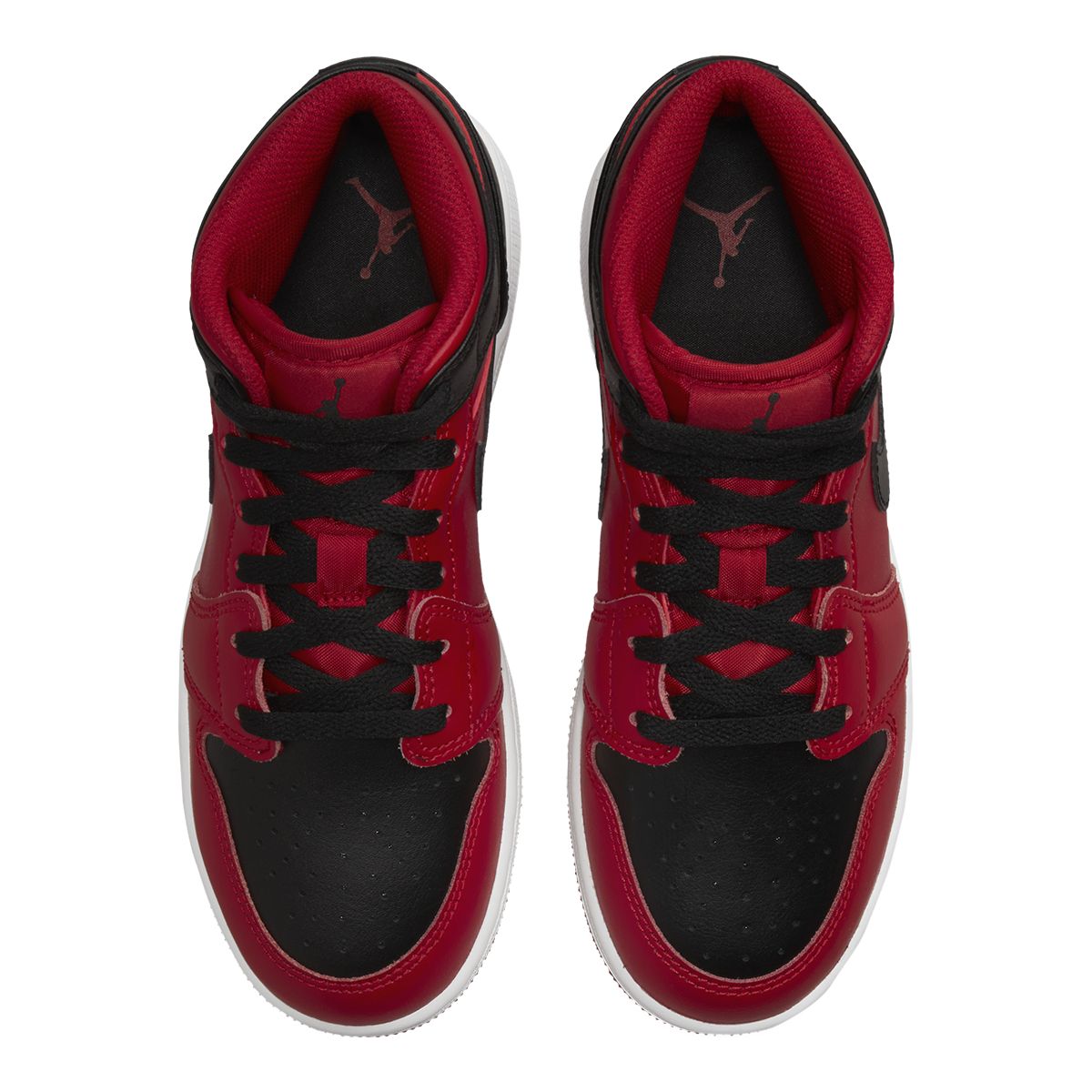 Nike Kids' Grade School Air Jordan 1 Basketball Shoes, Boys'/Girls', Mid Top, Padded