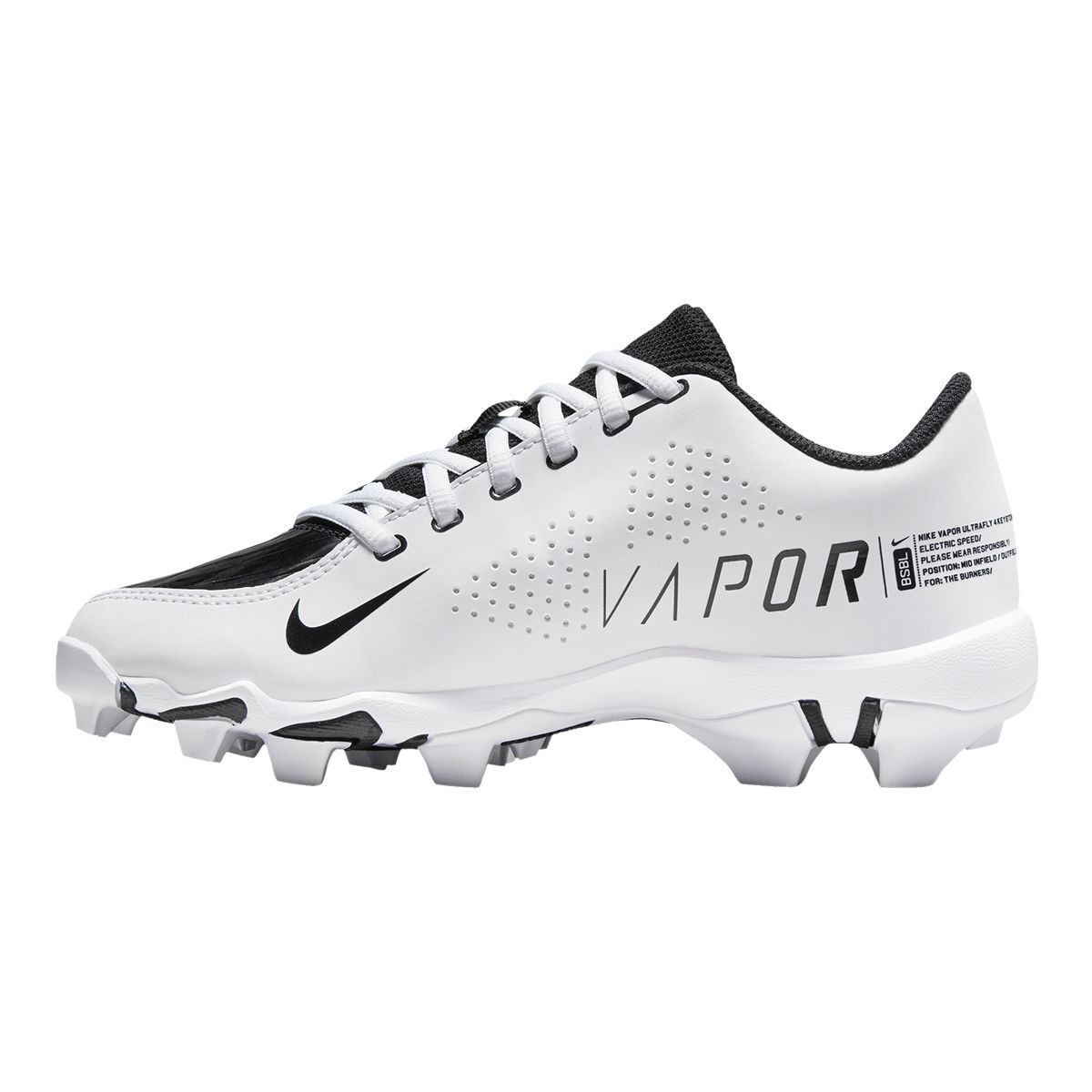 Nike Kids' Vapor Ultrafly 4 Keystone Rubber Molded Baseball Shoes