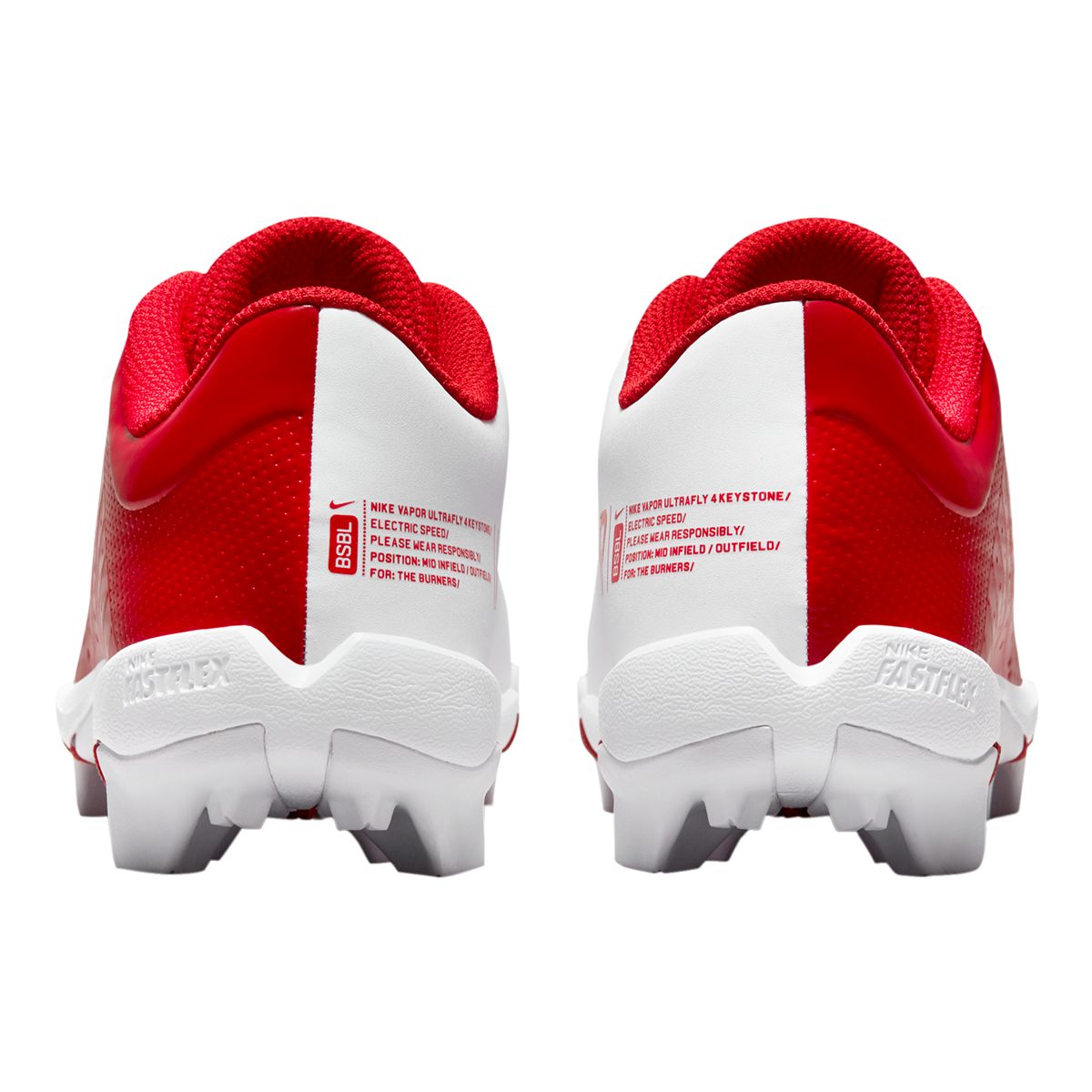 Nike Kids' Vapor Ultrafly 4 Keystone Rubber Molded Baseball Shoes