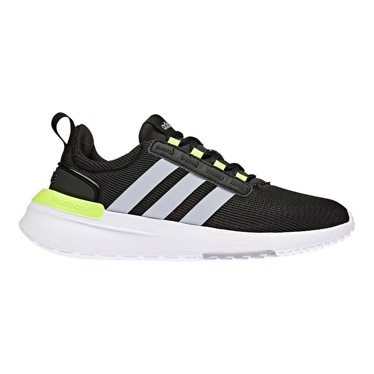 adidas Kids' Grade School Racer TR21 Shoes, Boys, Running, Lace, Mesh, Cushioned