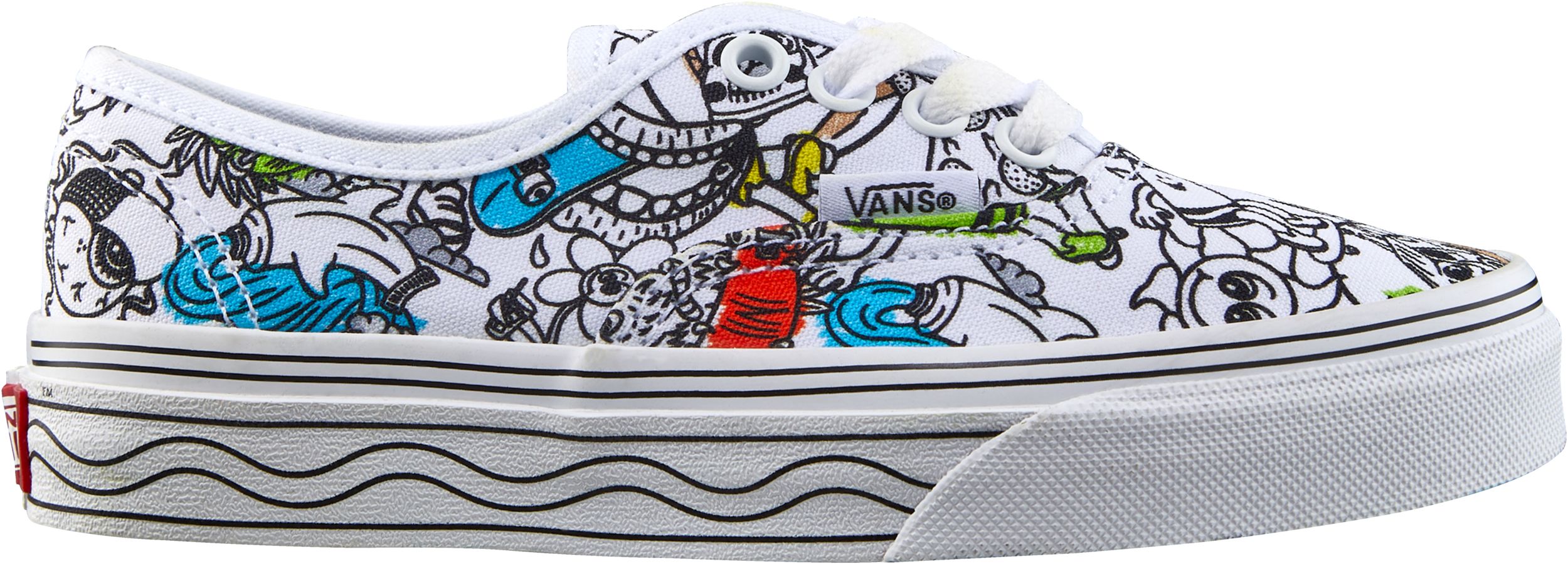 Vans x Crayola Kids' Pre-School Authentic Skate Shoes, Sneakers 