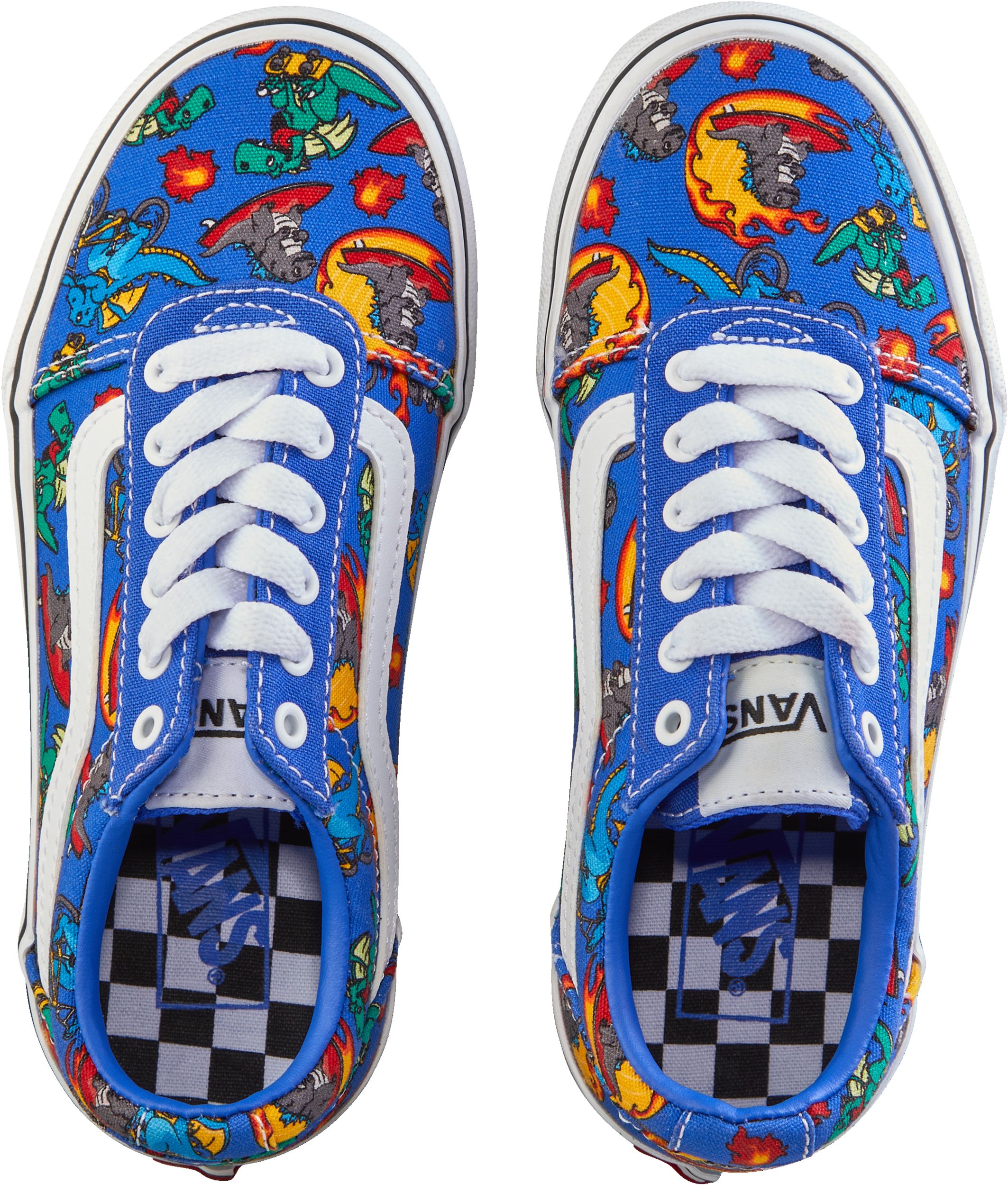 Vans Kids' Pre-School  Ward Dragon Explorer Skate Shoes, Sneakers, Boys'