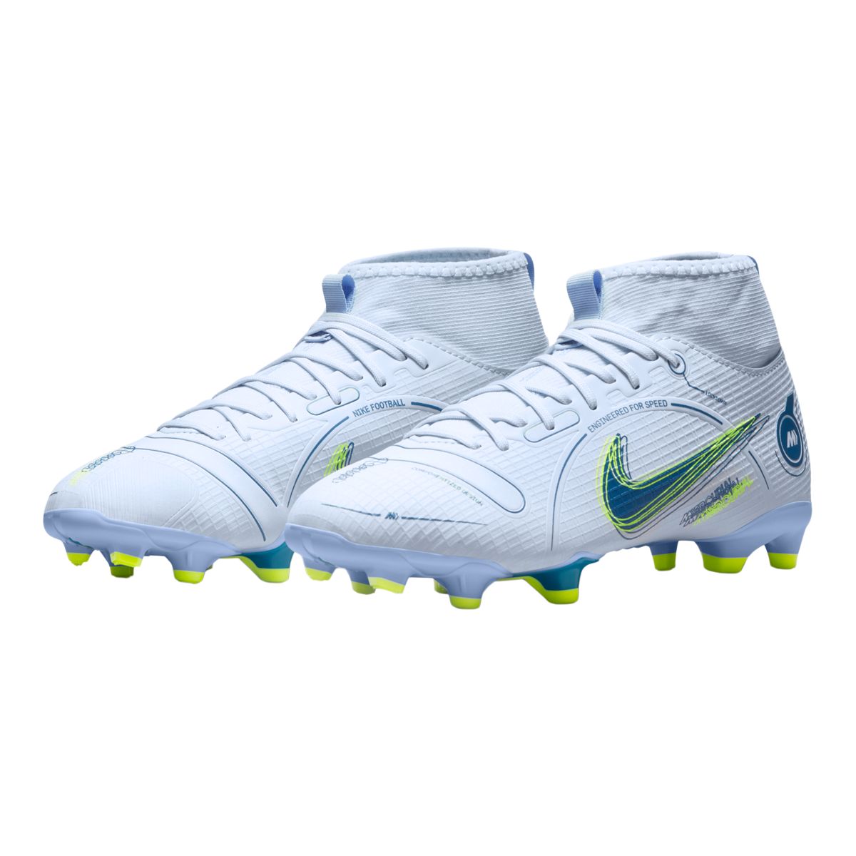 Nike Kids' Mercurial Superfly 8 Academy Firm Ground Soccer Cleats, Boys'