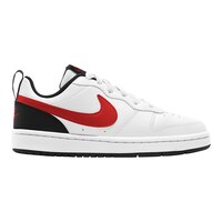 Nike Kids' Grade School Court Borough 2 Shoes, Boys, Low Top, Basketball, Leather Side_Right