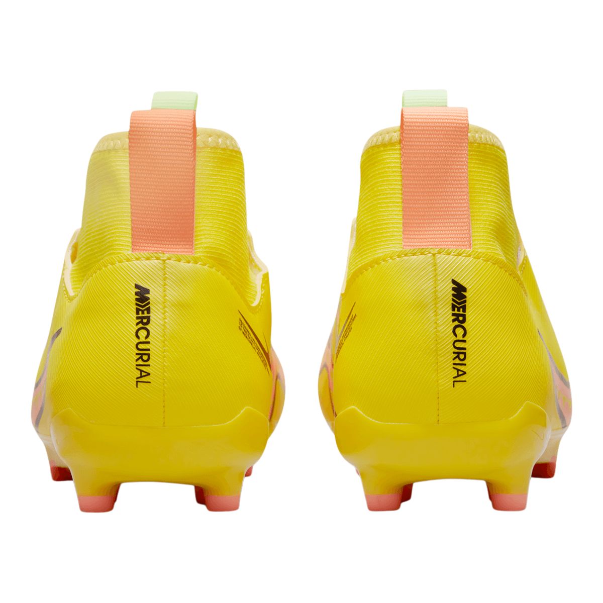 Nike Kids' Mercurial Zoom Superfly 9 Academy Firm Ground Leather Soccer Cleats