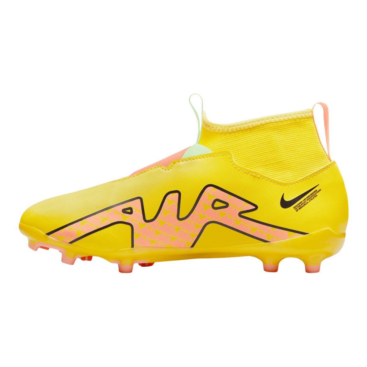 Nike Kids' Mercurial Zoom Superfly 9 Academy Firm Ground Cleats