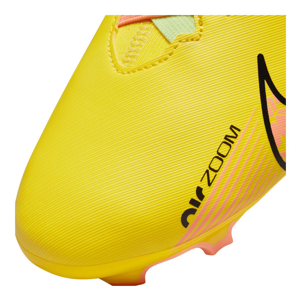 Nike Kids' Mercurial Zoom Superfly 9 Academy Firm Ground Leather Soccer Cleats