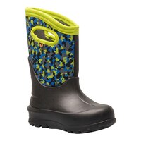 Bogs Kids' Grade/Pre-School Neo Classic Digital Maze Winter Boots Front_Three_Fourths_Angled_Right
