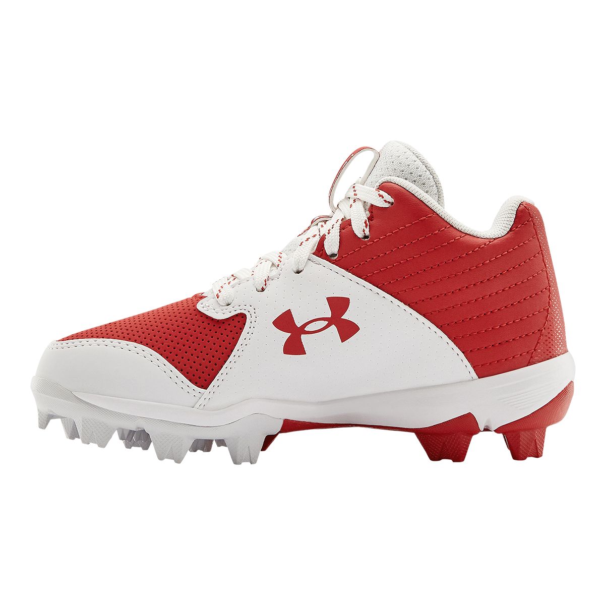 Under Armour Kids' Leadoff Mid RM Jr. Baseball Cleats
