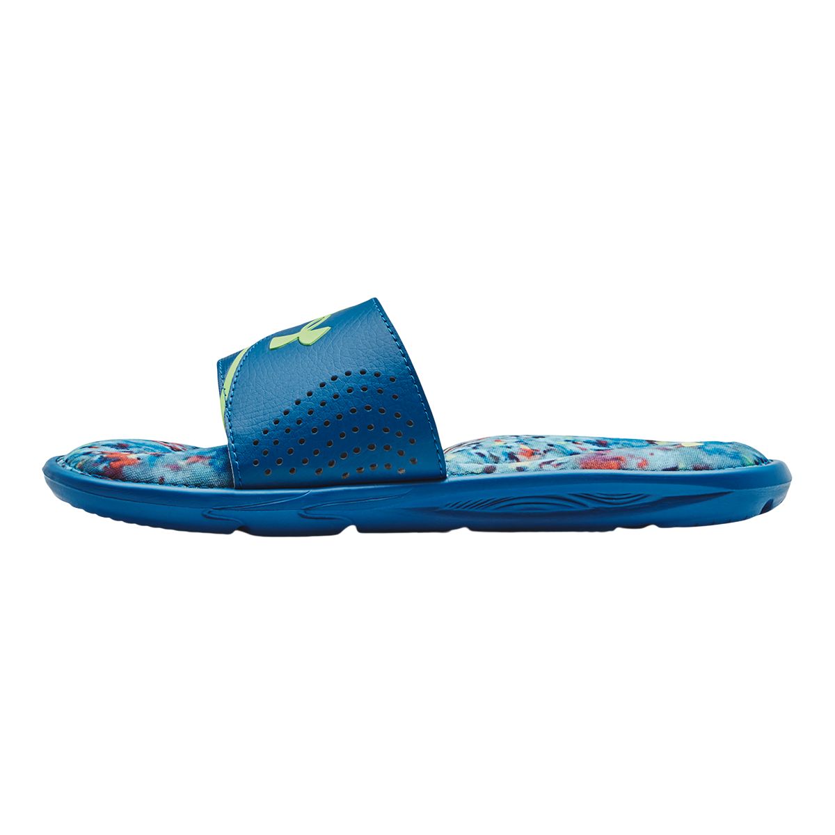 Under Armour Kids' Ignite VI Graphic FB Slides Sandals
