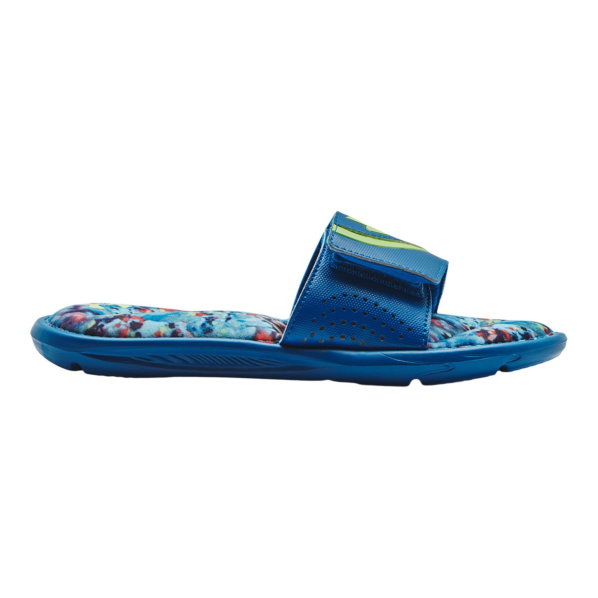 Under Armour Kids' Ignite VI Graphic FB Slides Sandals