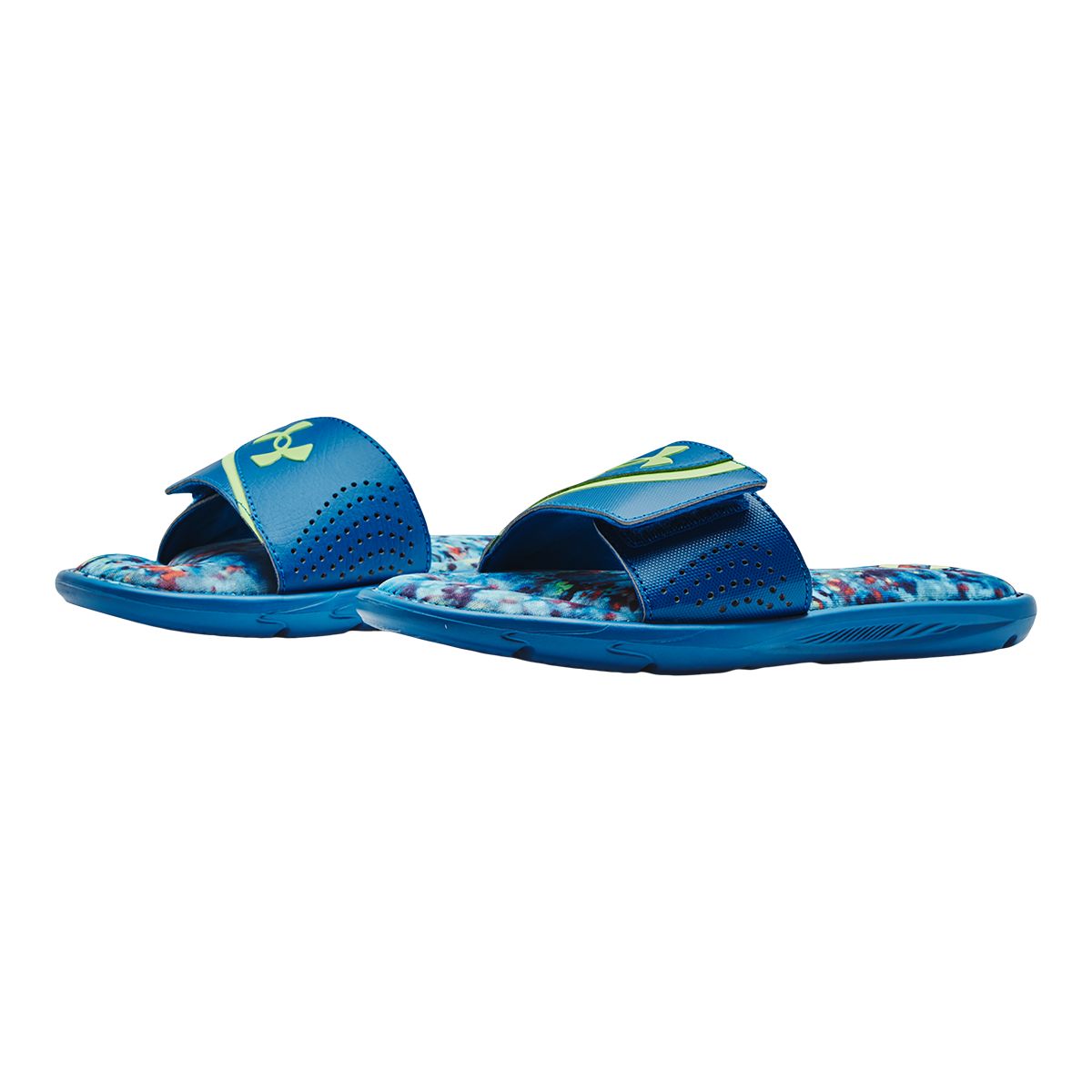 Under Armour Kids' Ignite VI Graphic FB Slides Sandals