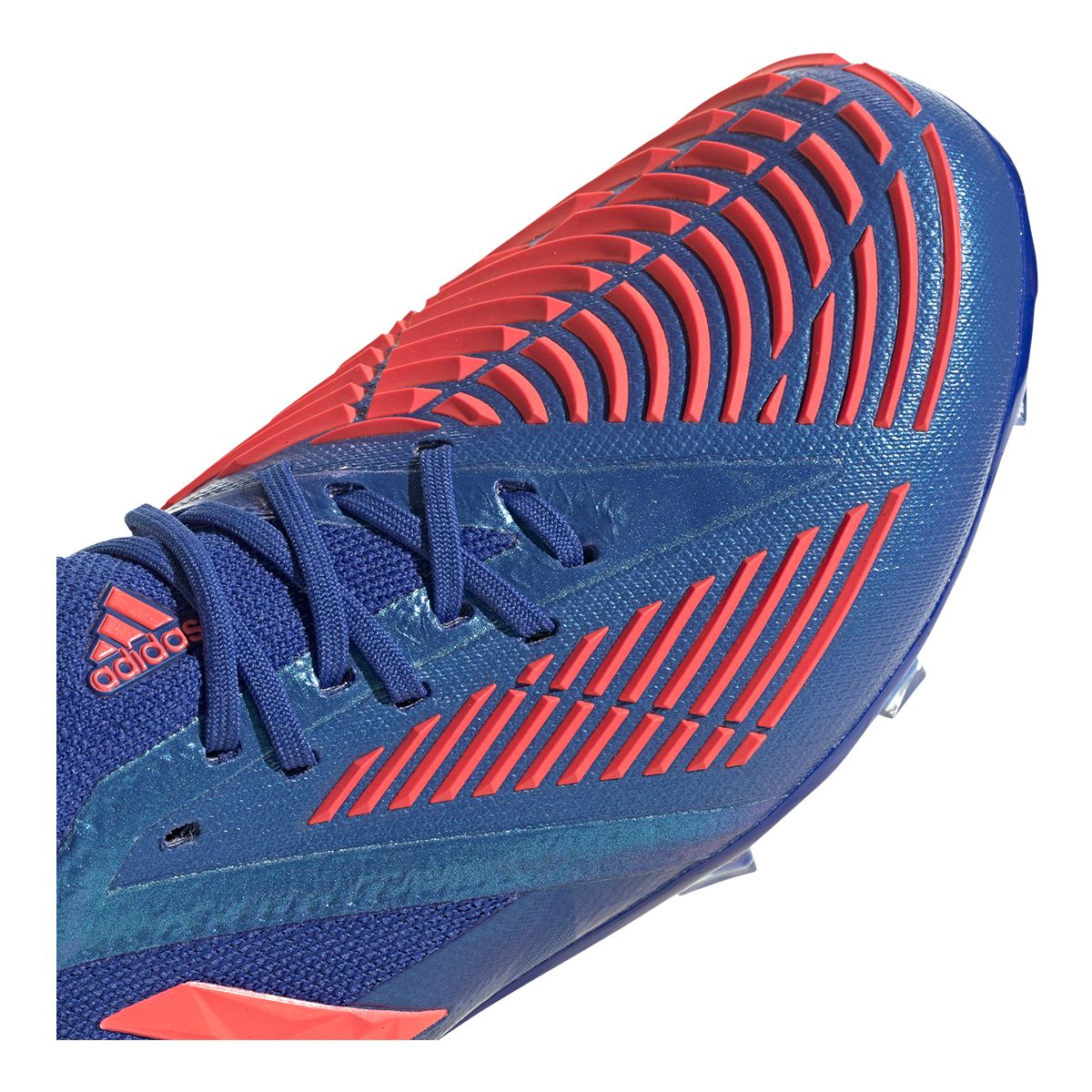 adidas Kids' Junior Predator Edge.1 Firm Ground Outdoor Soccer Cleats