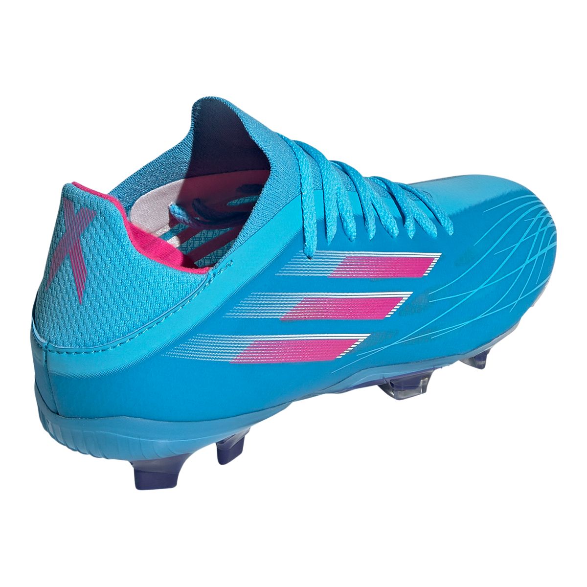 adidas Kids' X Speedflow.1 Firm Ground Outdoor Soccer Cleats