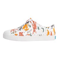 Native Kids' Pre-School Jefferson Print Shoes, Sneakers, Boys'/Girls', Slip On, Walking Side_Left