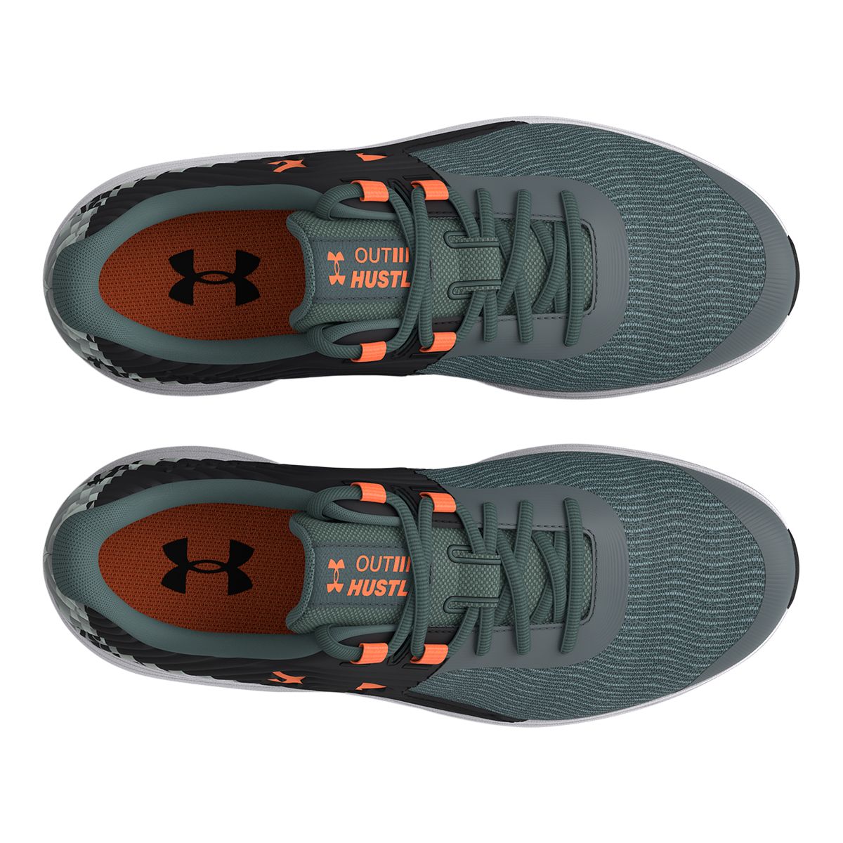 Under Armour Kids' Grade School Outhustle Print Running Shoes