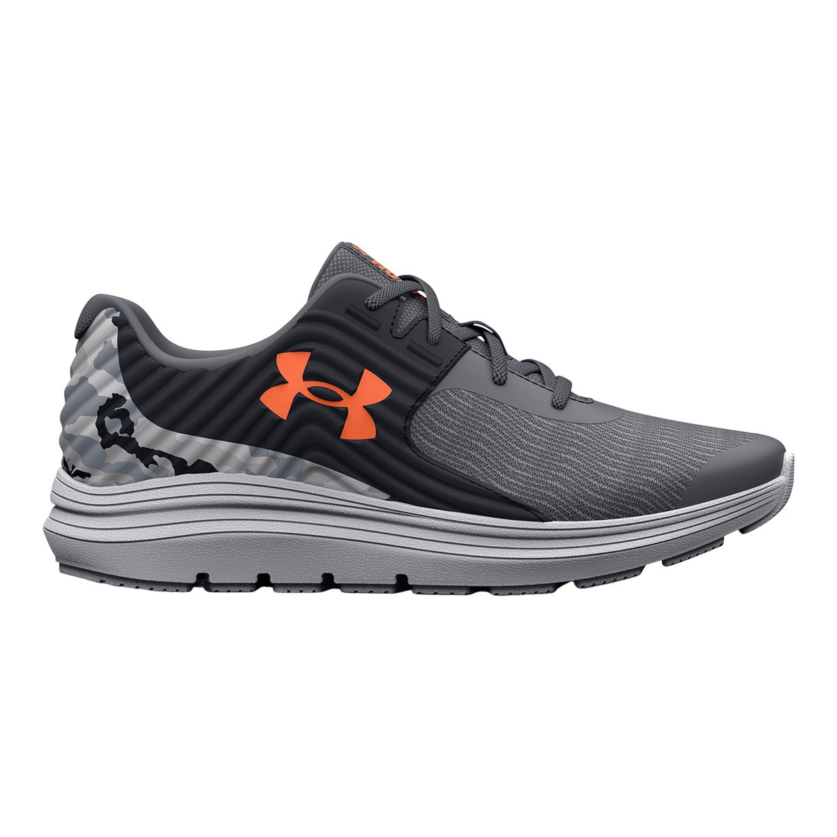 Under Armour Kids' Pre-School Outhustle Print AC Running Shoes