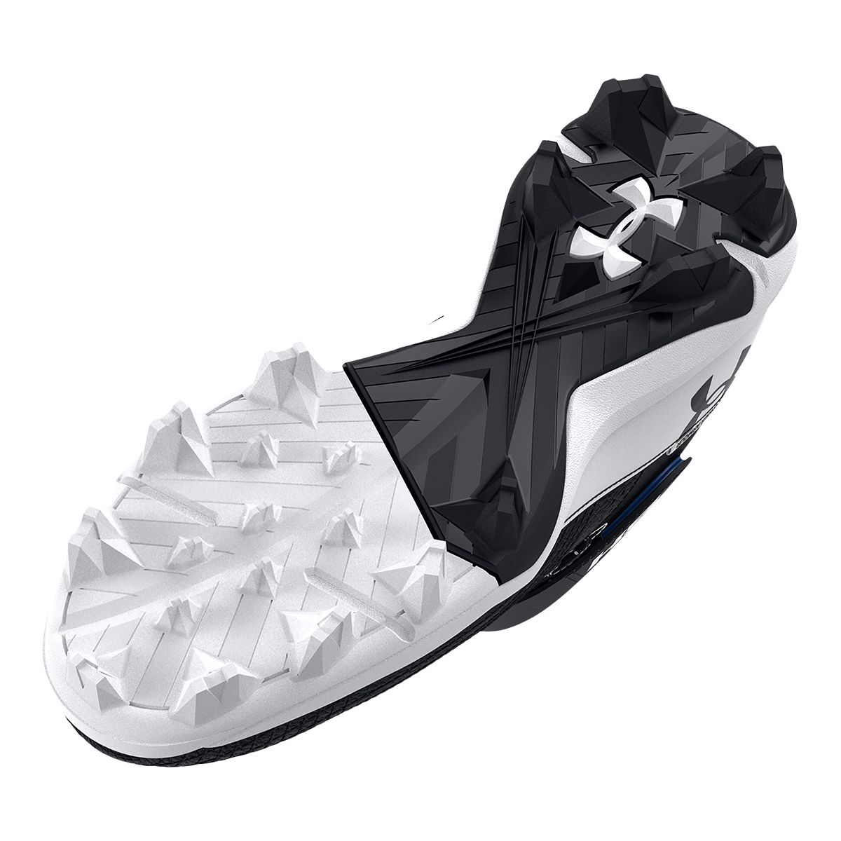 Under Armour 7 Kids' Mid Rubber Molded Mid Top Baseball Cleats