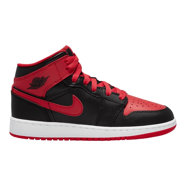 Nike Kids' Grade School Air Jordan 1 Mid Basketball Shoes