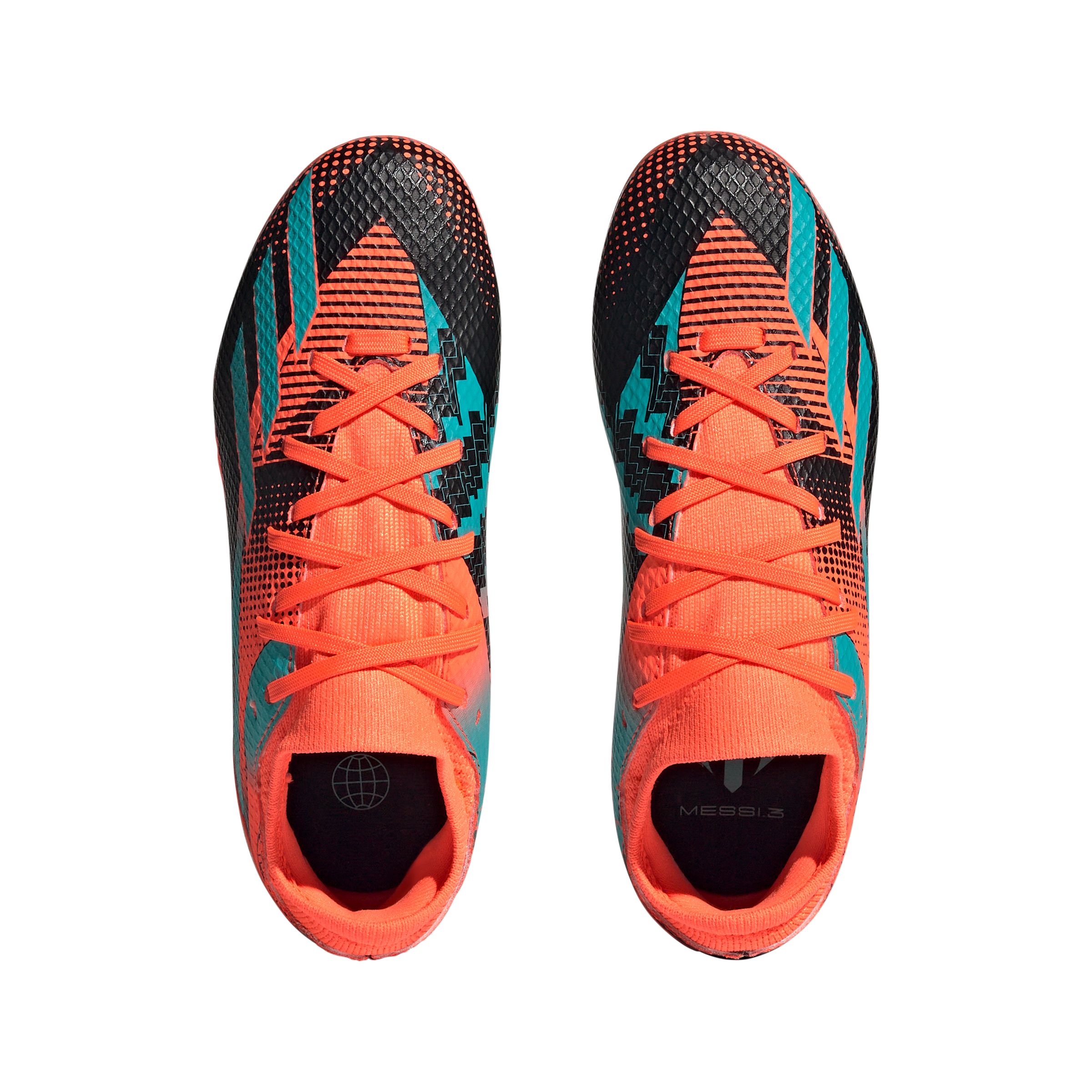 adidas Kids' X Speedportal Messi.3 Firm Ground Lightweight Soccer Cleats