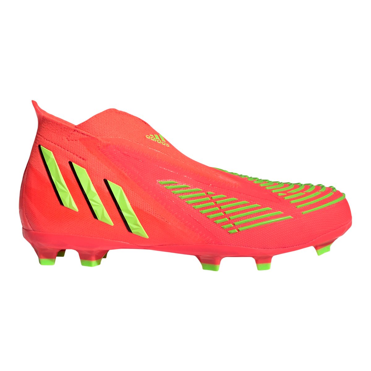 adidas Kids' Predator Edge+ Firm Ground Outdoor Soccer Cleats