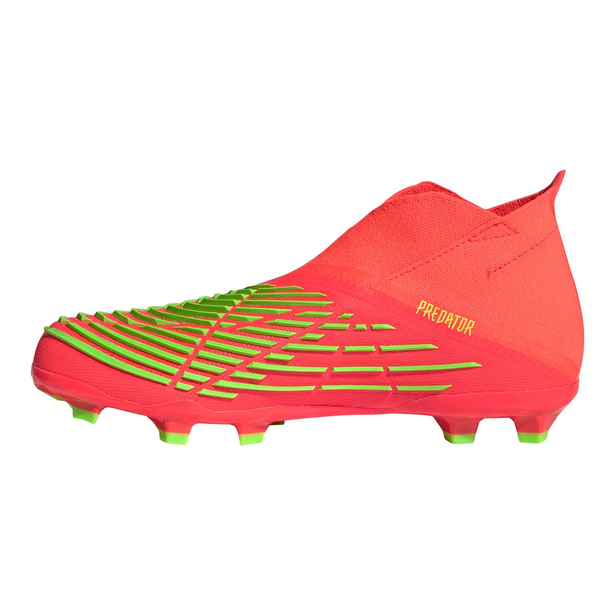 adidas Kids' Predator Edge+ Firm Ground Outdoor Soccer Cleats