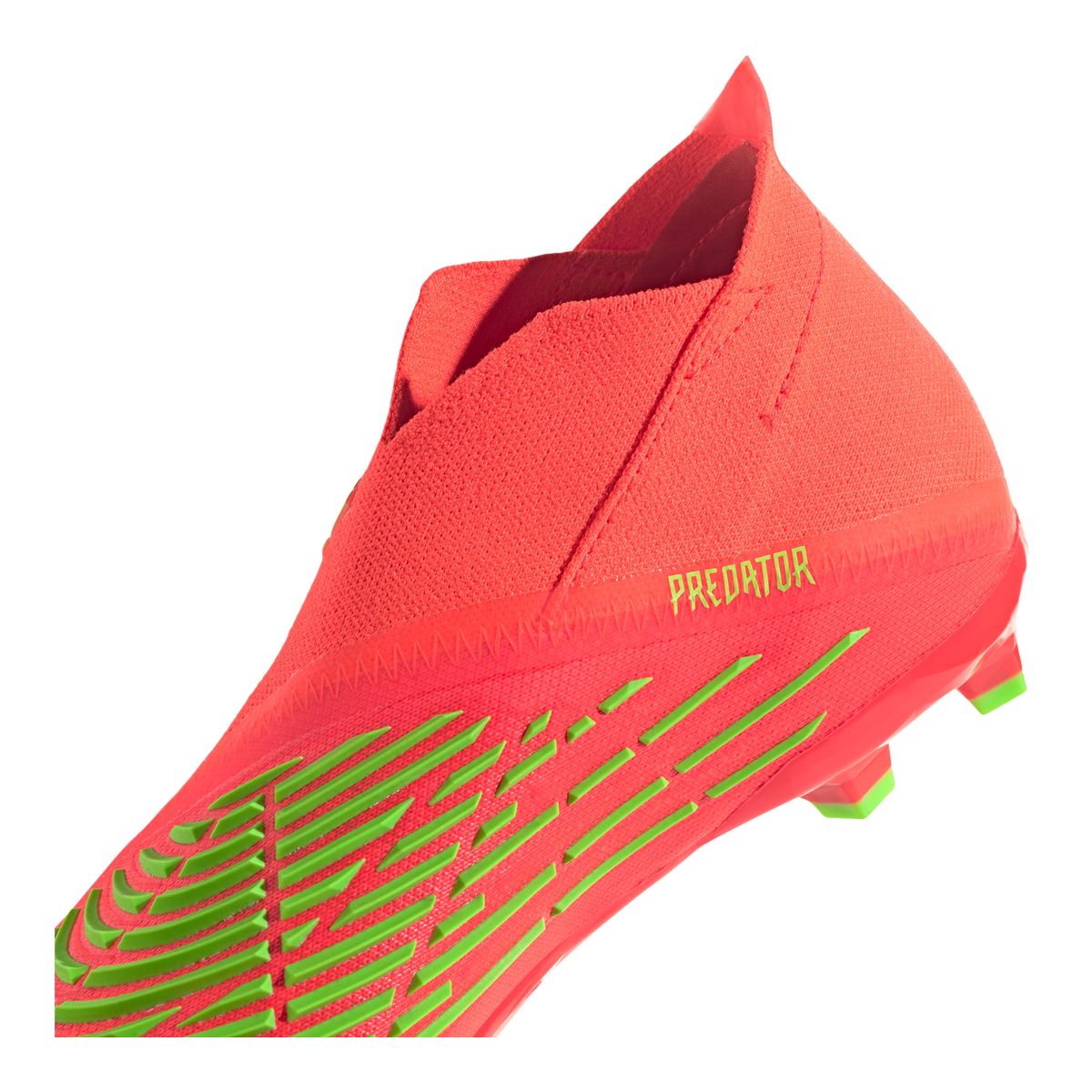 adidas Kids' Predator Edge+ Firm Ground Outdoor Soccer Cleats