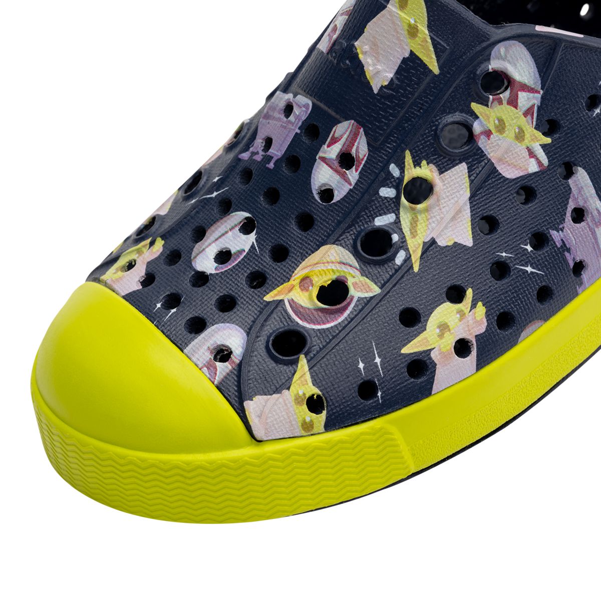 Native Shoes Kids' Jefferson Star Wars Mando All Over Print Shoes